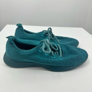 Allbirds Men’s Running Shoes Sneakers Merino Wool Tuke Teal Blue Mens 12